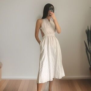 O.P.T. OPT One Pretty Thing Anthropology Midi Cutout Dress Women's XS